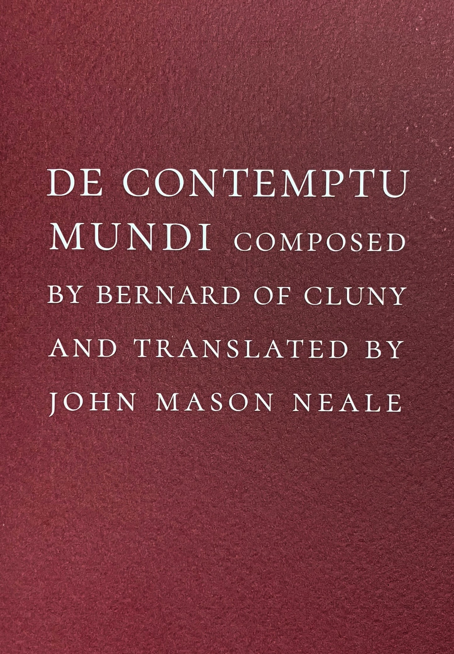 De contemptu mundi
