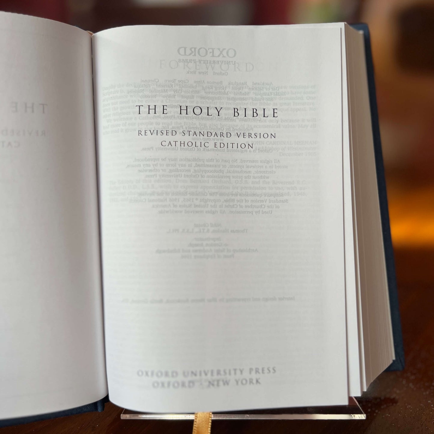 Revised Standard Version Catholic Bible: Compact Edition